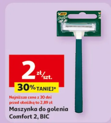 Maszynka do golenia Comfort 2 promocja w Auchan
