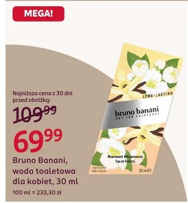 Woda toaletowa dla kobiet promocja w Rossmann