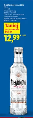 Wódka Żołądkowa de Luxe promocja w Lidl