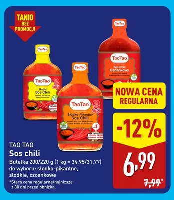 Sos chili słodki Tao promocja w Aldi