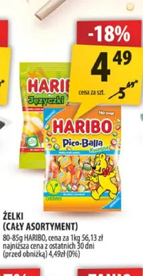 Żelki Haribo Języczki promocja w Arhelan