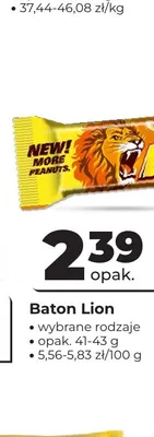 Baton Lion Nestlé promocja w Odido
