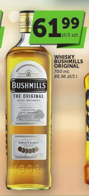 Whisky Bushmills Original promocja w Groszek