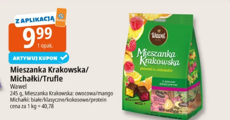 Mieszanka Krakowska/Michałki/Trufle promocja w Leclerc