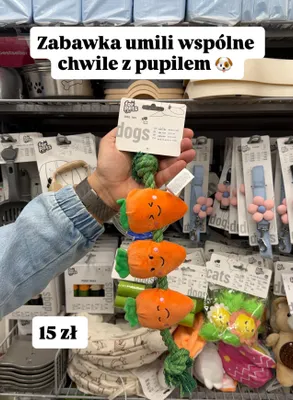 Zabawka dla psa promocja w Pepco