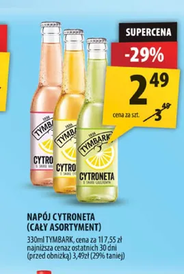 Napój Cytroneta Tymbark promocja w Arhelan