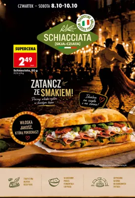 Schiacciata promocja w Biedronka