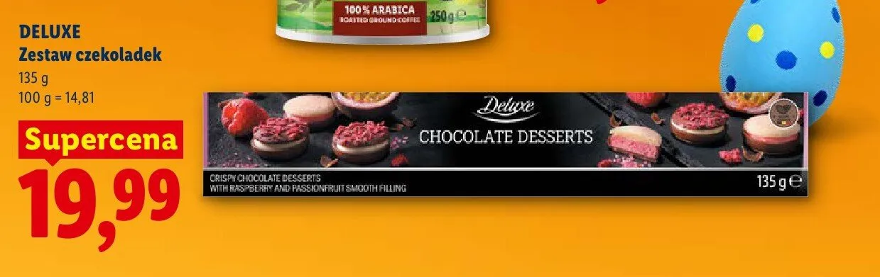 Zestaw czekoladek promocja w Lidl