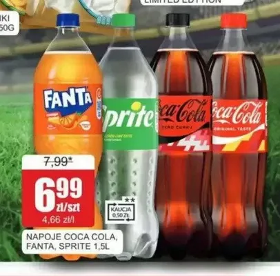Napój gazowany Sprite promocja w Bingo
