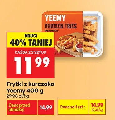 Frytki promocja w Biedronka