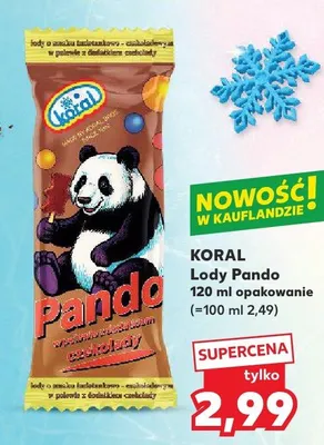 Lody Pando promocja w Kaufland