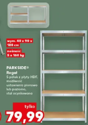 Regał 5 półek z płyty HDF promocja w Kaufland