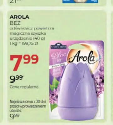 Odświeżacz powietrza magiczna szyszka urządzenie Arola Bez promocja w Drogerie Jawa