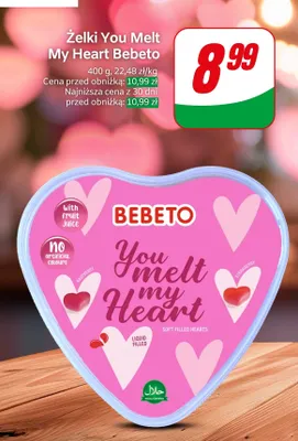 Żelki You Melt My Heart promocja w Dino