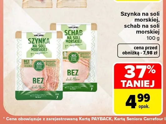 Schab na soli morskiej Madej Wróbel promocja w Carrefour
