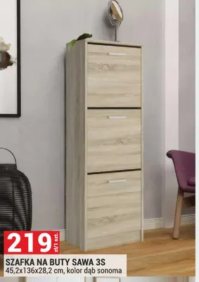 Szafka na buty Sawa 3S promocja w Merkury Market