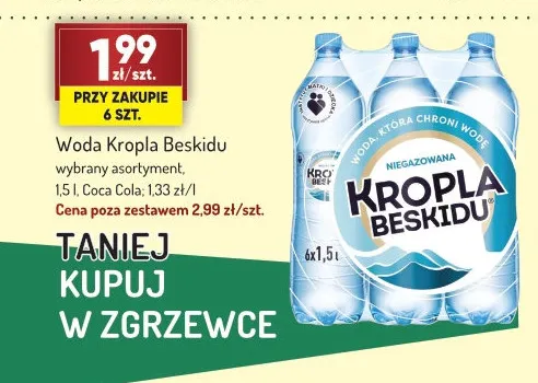 Woda Kropla Beskidu promocja w Avita