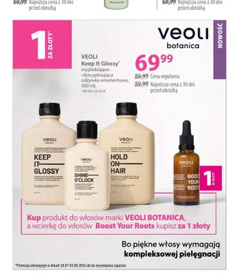 Wcierka do skóry głowy Veoli Botanica Boost Your Roots promocja w Hebe