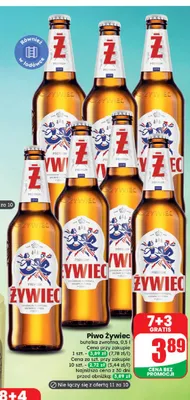 Piwo Żywiec Premium promocja w Dino