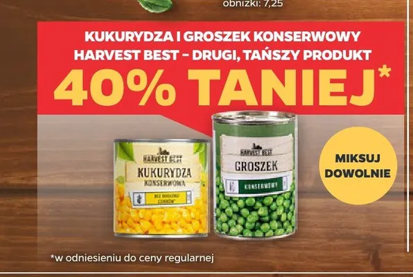 Kukurydza konserwowa Harvest Best promocja w Netto