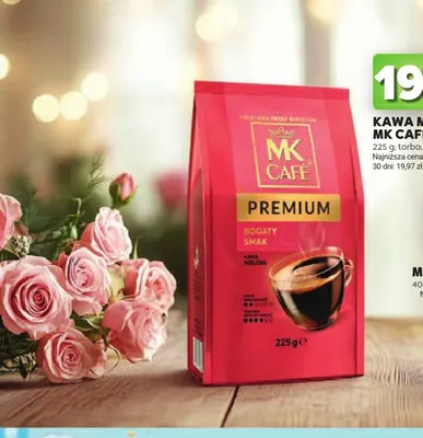 Kawa mielona MK Café Premium promocja w Stokrotka