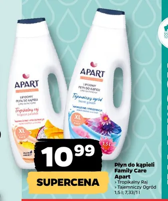 Płyn do kąpieli Family Care Apart Tajemniczy Ogród promocja w Netto