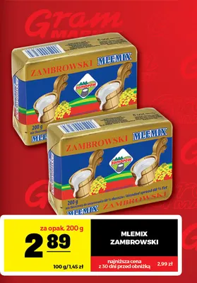 Mlemix Zambrowski promocja w Gram Market