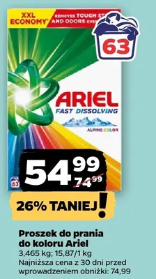 Proszek do prania kolorów Vizir promocja w Netto