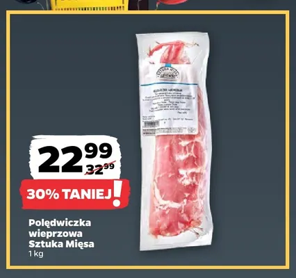 Polędwiczka wieprzowa Sztuka Mięsa promocja w Netto