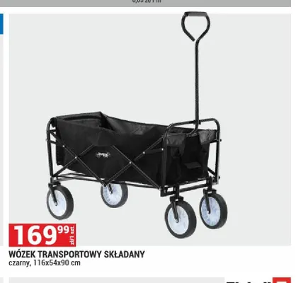 Wózek transportowy składany promocja w Merkury Market