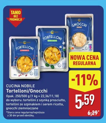 Gnocchi ziemniaczane Cucina Nobile promocja w Aldi