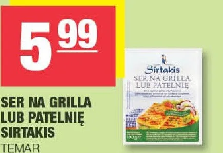 Ser na grilla lub patelnię Sirtakis promocja w SPAR