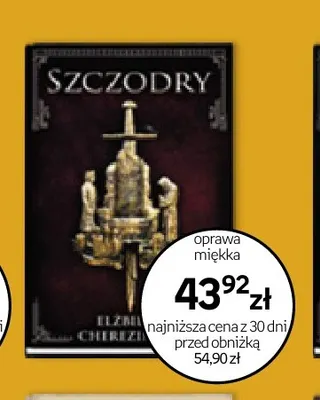 Książka Szczodry Elżbieta Cherezińska promocja w Empik