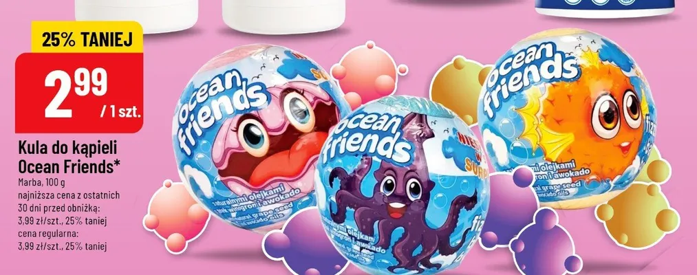 Kula do kąpieli  promocja w POLOmarket