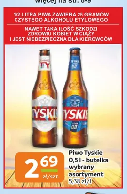 Piwo Tyskie Gronie promocja w Gama