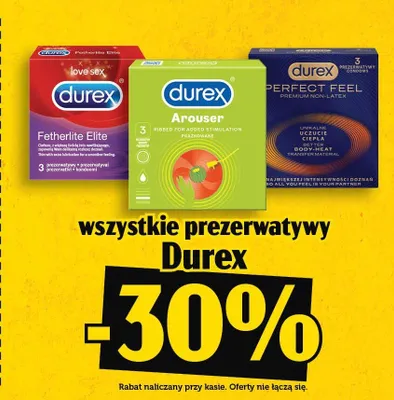 Prezerwatywy Durex Fetherlite Elite promocja w TOPAZ