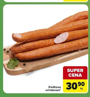 Kiełbasa schabowa promocja w Carrefour Express