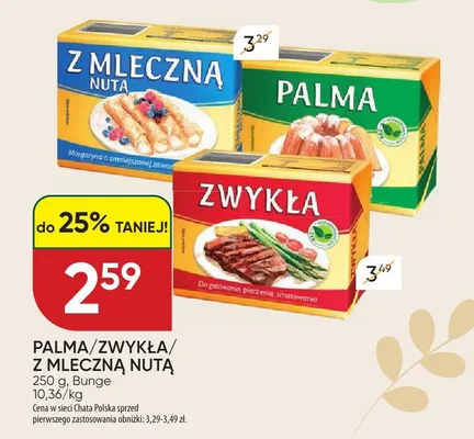 Margaryna Palma promocja w Chata Polska