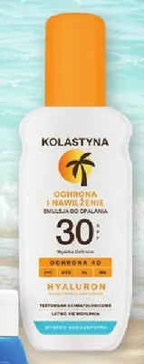 Emulsja do opalania Ochrona i nawilżenie SPF 30 Kolastyna promocja w Selgros