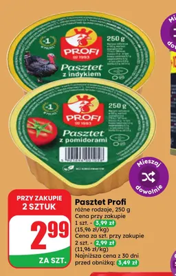 Pasztet z pomidorami Profi promocja w Dino