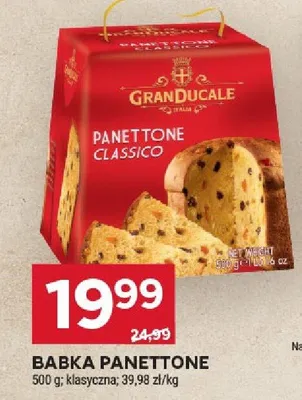 Babka panettone promocja w Stokrotka