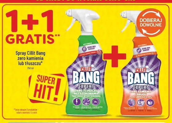 Spray Cillit Bang zero kamienia promocja w POLOmarket
