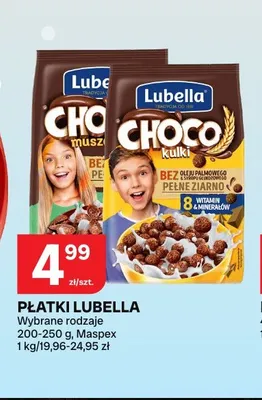 Płatki śniadaniowe Lubella promocja w Chorten
