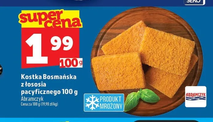 Kostka Bosmańska z łososia pacyficznego Abramczyk promocja w TOPAZ