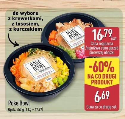 Poke Bowl z krewetkami promocja w Aldi