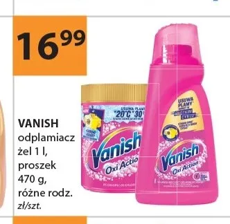 Odplamiacz w żelu Vanish promocja w Drogerie Laboo