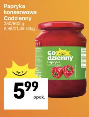 Papryka konserwowa Codzienny promocja w Delikatesy Centrum