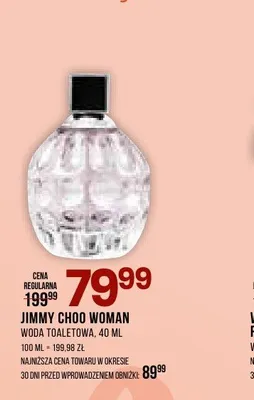Woda toaletowa Jimmy Choo Woman promocja w Drogerie Natura