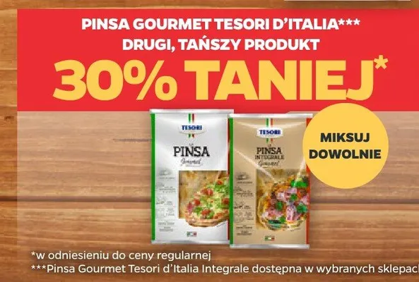 Pinsa Gourmet Tesori D'Italia promocja w Netto