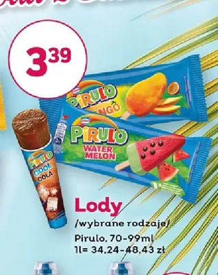 Lody Pirulo Watermelon promocja w Bliski